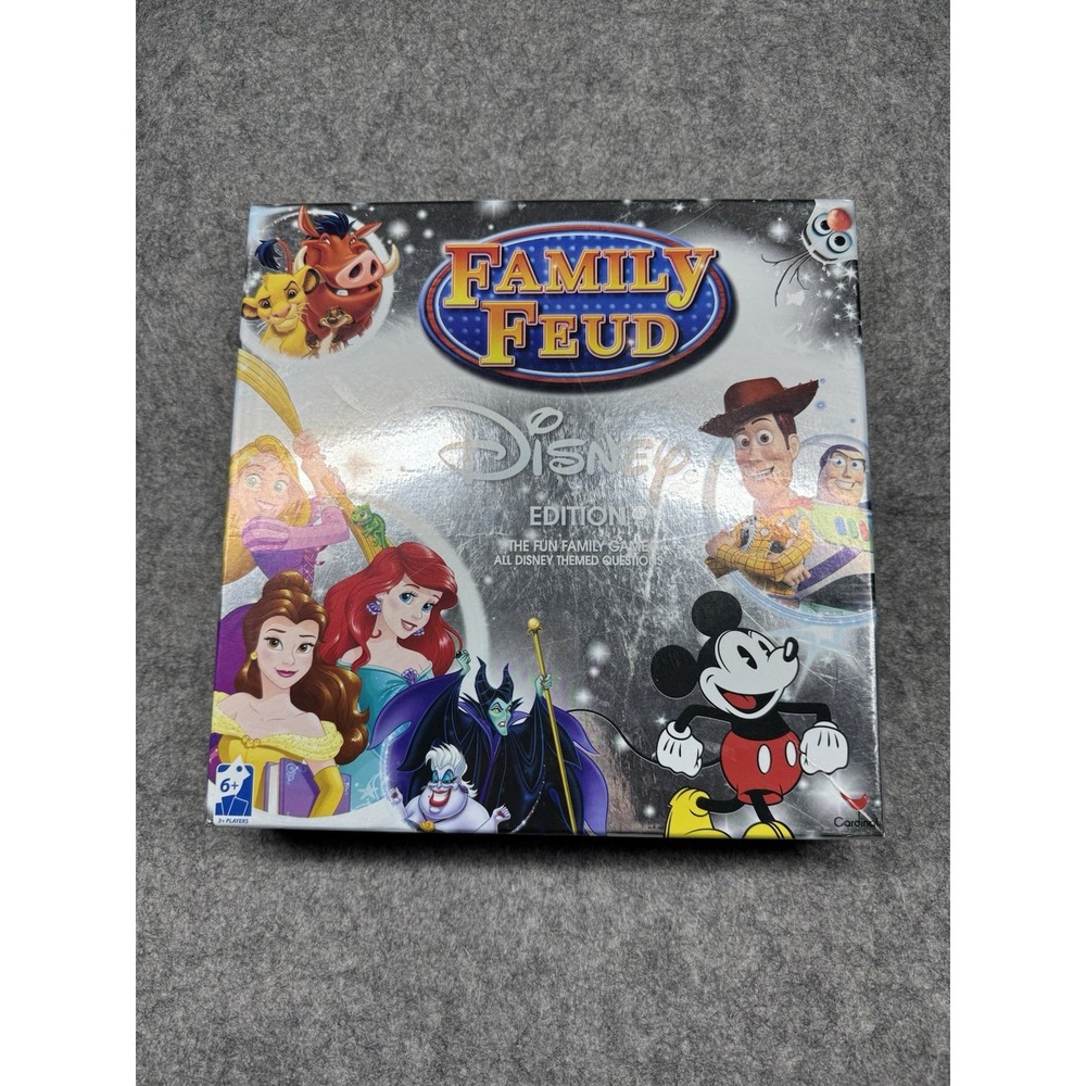 2016 Family Feud Disney Edition Game By Cardinal‎ Family Fun